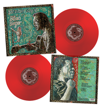 BUDDY GUY - Blues Singer (Reissue) - 2LP - Deluxe 180g Translucent Red Coloured Vinyl