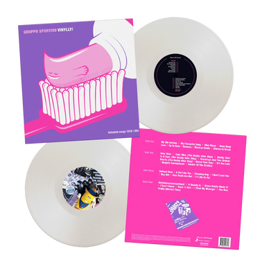 GRUPPO SPORTIVO - Vinylly! (Selected Songs ’78–’91) [Reissue] - 2LP - 180g White Vinyl [MAR 27]