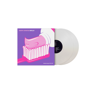 GRUPPO SPORTIVO - Vinylly! (Selected Songs ’78–’91) [Reissue] - 2LP - 180g White Vinyl [MAR 27]