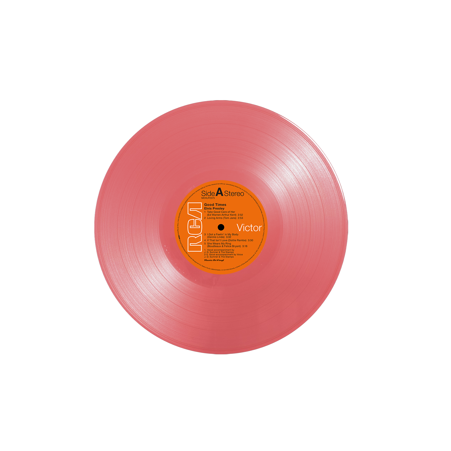 ELVIS PRESLEY - Good Times (Reissue) - LP - Deluxe 180g Pink Vinyl