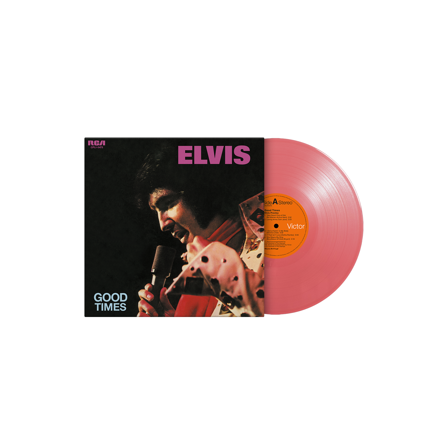 ELVIS PRESLEY - Good Times (Reissue) - LP - Deluxe 180g Pink Vinyl