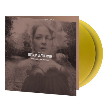 NATALIA LAFOURCADE - Un Canto por México Vol. 1 (Reissue) - 2LP - Deluxe 180g Translucent Yellow Coloured Vinyl