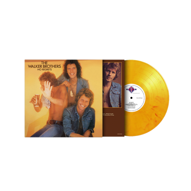 THE WALKER BROTHERS - No Regrets (50th Anniversary Edition) - LP - 180g Yellow, Red and Orange Marbled Vinyl
