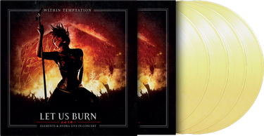 WITHIN TEMPTATION - Let Us Burn: Elements & Hydra Live In Concert - 4LP - White & Yellow Marbled Vinyl [OCT 17]