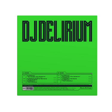 DJ DELIRIUM - Hardcore Legends (Repress) - 12'' EP - 180g Black Vinyl [MAR 27]