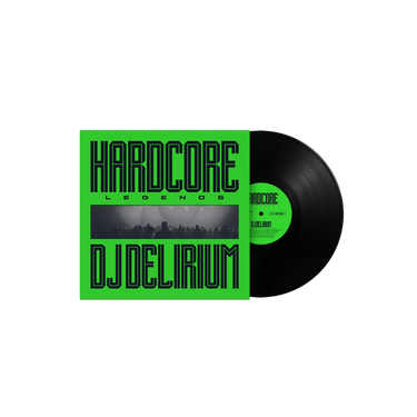 DJ DELIRIUM - Hardcore Legends (Repress) - 12'' EP - 180g Black Vinyl [MAR 27]