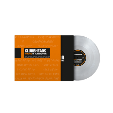 KLUBBHEADS - 30 Years Of Klubbhopping (30th Anniversary Edition) - LP - 180g Crystal Clear Vinyl