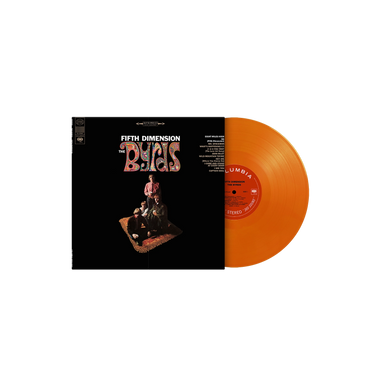 THE BYRDS - Fifth Dimension (60th Anniversary Edition) - LP - Deluxe 180g Orange Coloured Vinyl