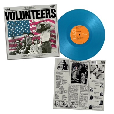 JEFFERSON AIRPLANE - Volunteers (Reissue) - LP - Deluxe 180g Blue Vinyl [MAR 27]