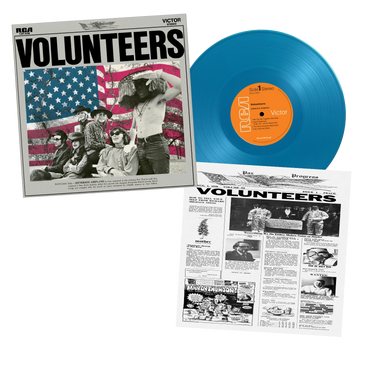 JEFFERSON AIRPLANE - Volunteers (Reissue) - LP - Deluxe 180g Blue Vinyl [MAR 27]