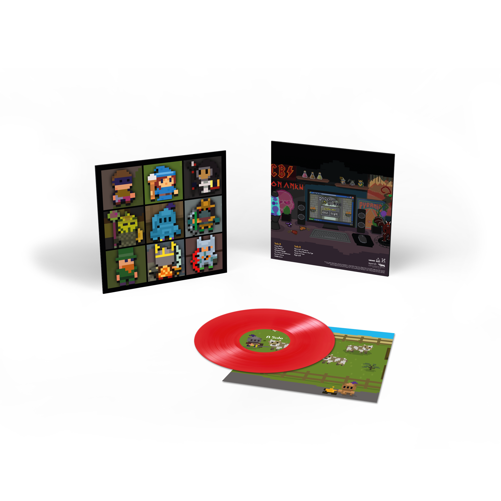 MYKEL DUNN & JAGEX AUDIO TEAM - RuneScape: Battleaxes and Ballads - LP - Red Vinyl [OCT 25]