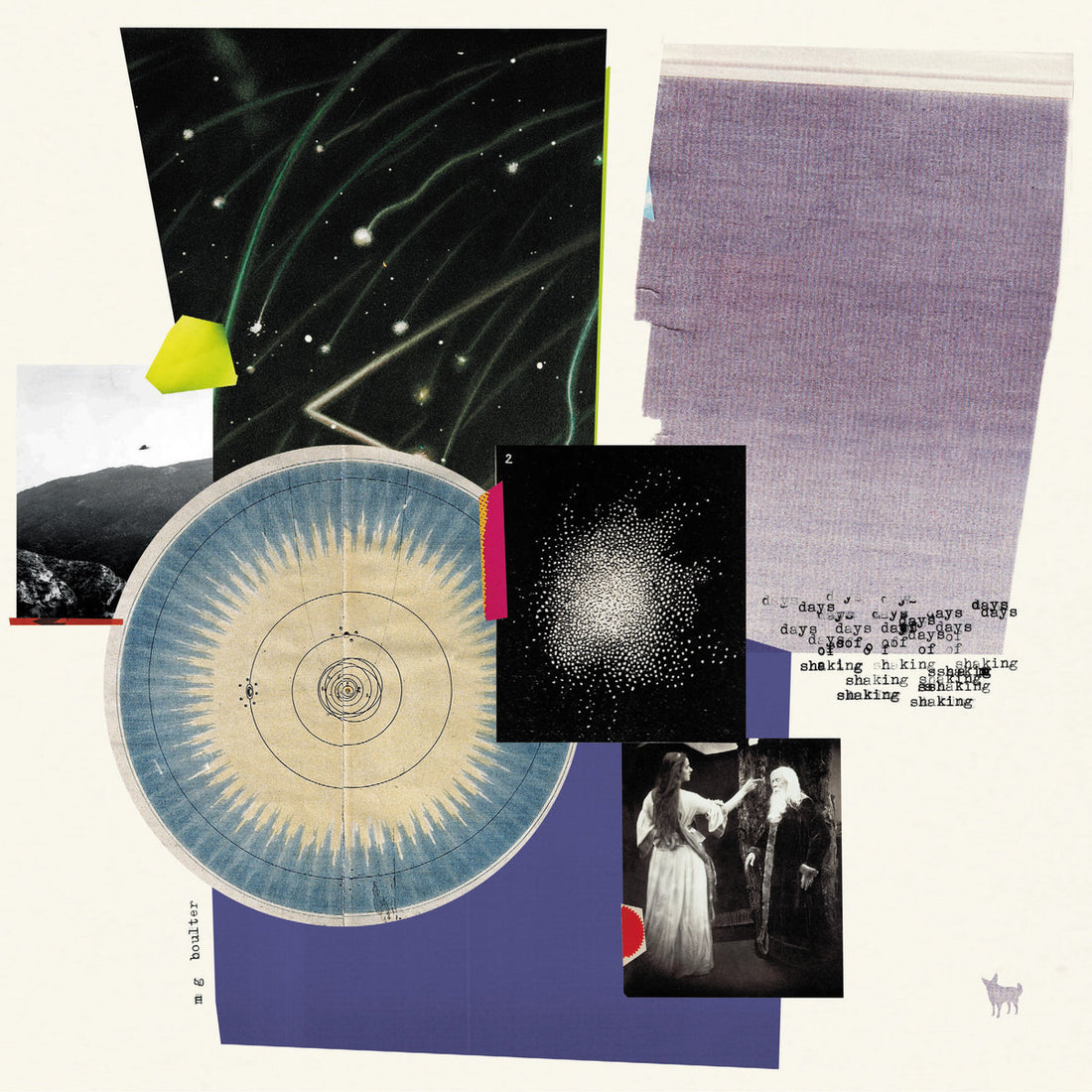 M G BOULTER - Days Of Shaking - LP - Deep Purple Vinyl