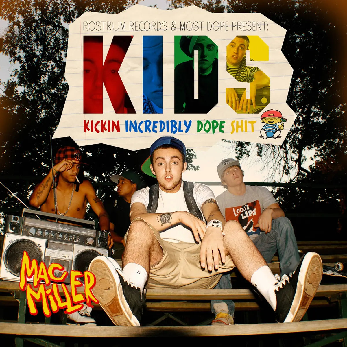 MAC MILLER - K.I.D.S. (Reissue) - MC - Yellow Cassette Tape [APR 18]