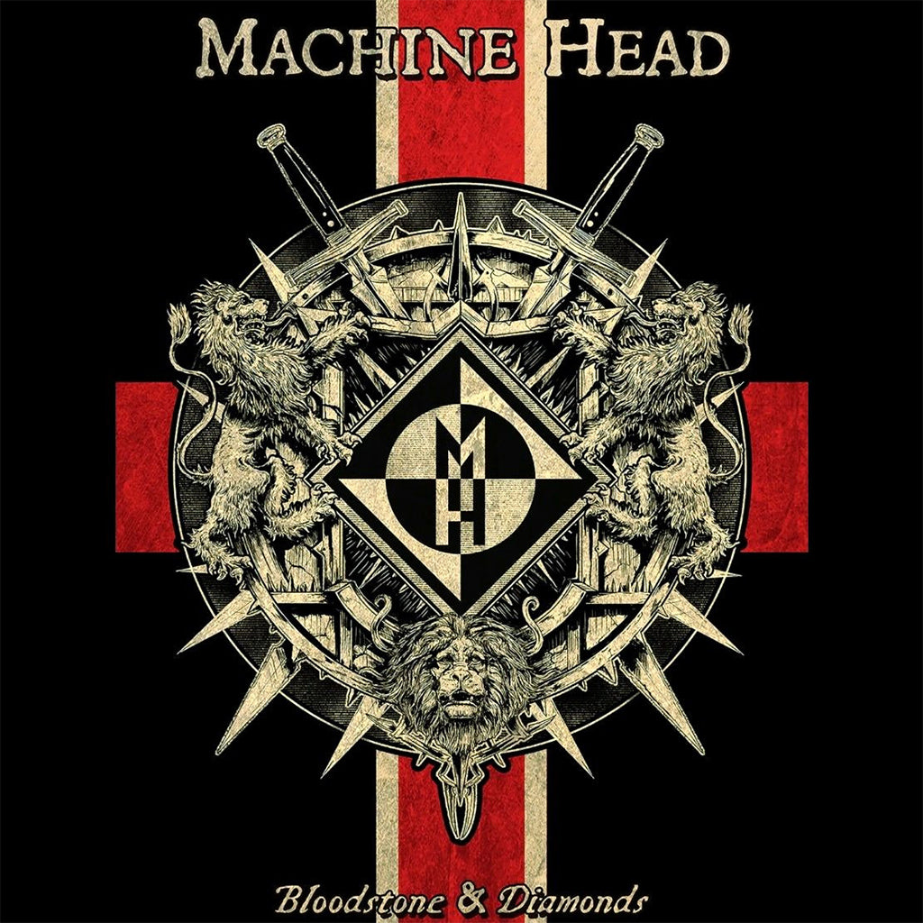 MACHINE HEAD - Bloodstone & Diamonds (10th Anniversary Edition) - 2LP - Clear w/ Black, Red & Gold Splatter Vinyl [NOV 29]