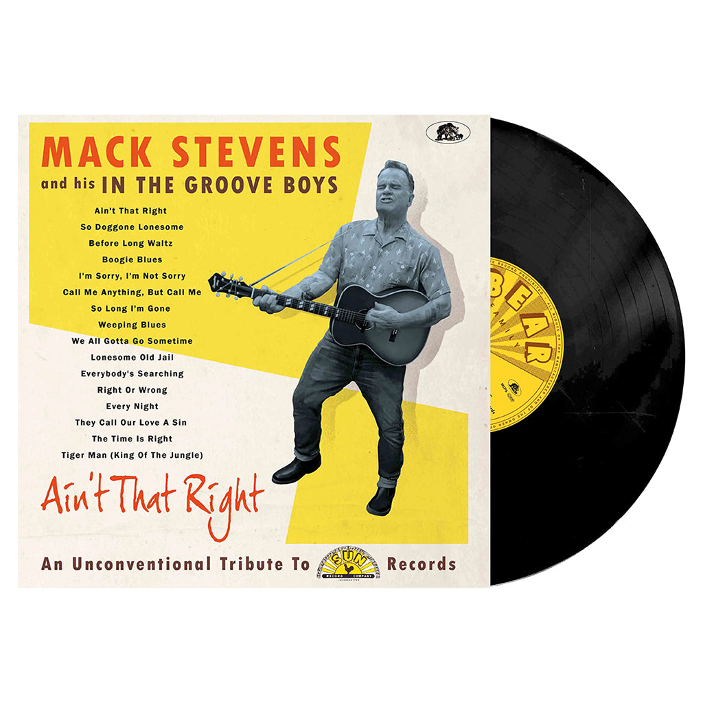 MACK STEVENS & HIS IN THE GROOVE BOYS - Ain't That Right (An Unconventional Tribute To Sun Records) - LP - Vinyl [JAN 3]