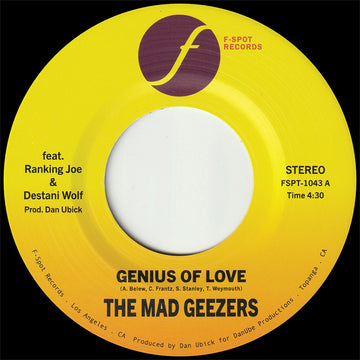 THE MAD GEEZERS - Genius Of Love / Genius Of Dub - 7'' - Vinyl [JAN 9]