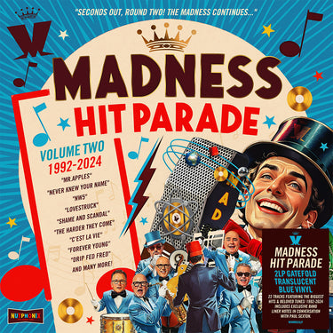 MADNESS - Hit Parade - Volume 2: 1992–2024 - 2LP - Translucent Blue Vinyl