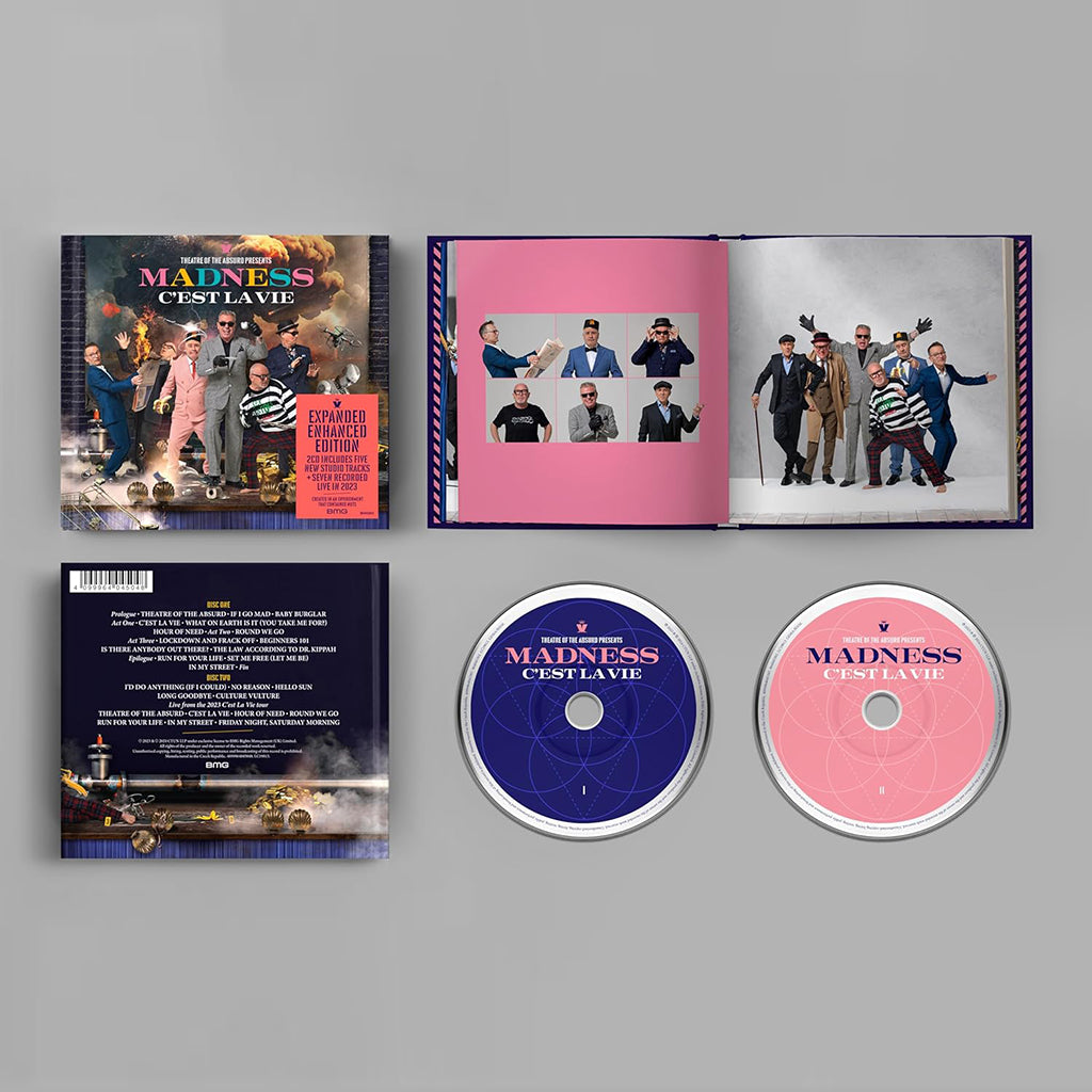 MADNESS - Theatre Of The Absurd presents C'est La Vie (Expanded Enhanced Edition) - Casebound 2CD