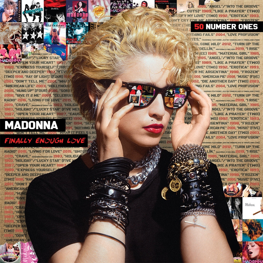 MADONNA - Finally Enough Love: Fifty Number Ones (Rainbow Edition) - 6LP - Deluxe 180g Multi-Coloured Vinyl Box Set