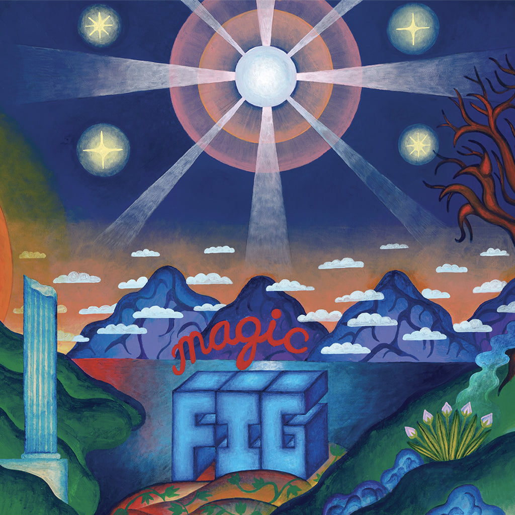 MAGIC FIG - Magic Fig - LP - Pink Moonburst & Royal Blue Vinyl