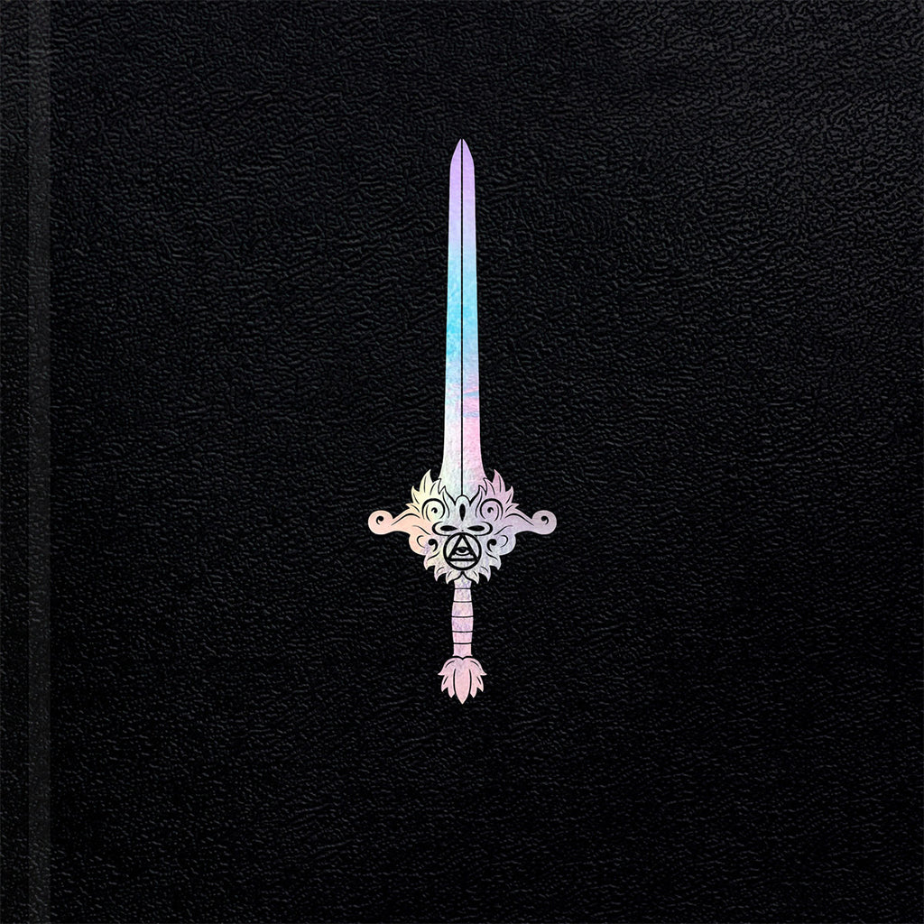 MAGIC SWORD - Omnibus - 5LP (w/ 40 Page Graphic Novel) - Deluxe Multi-Coloured Vinyl Set in Embossed Faux Leather Hardcover Book