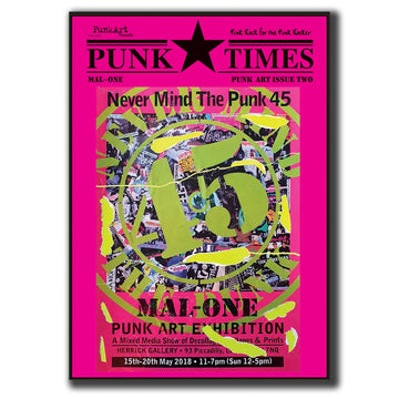 MAL-ONE - Punk Times - Issue 2 - 32-page Magazine [APR 17]