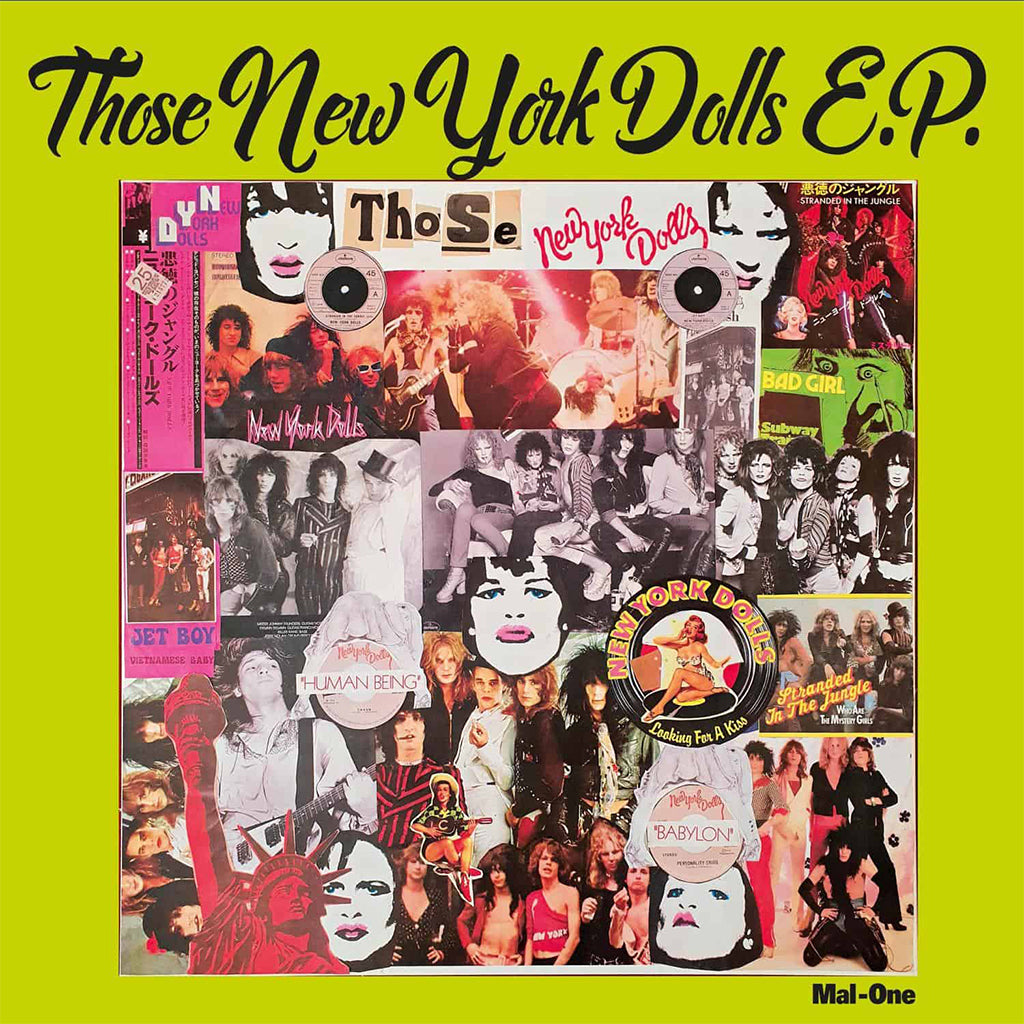 MAL-ONE - Those New York Dolls E.P. (w/ Signed & Embossed Art Print) - 12'' - Vinyl