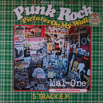 MAL-ONE - Punk Rock Pictures On My Wall (Repress with Print) - 12'' EP - Vinyl [NOV 15]