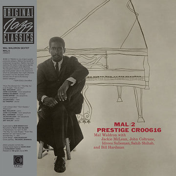 MAL WALDRON SEXTET - Mal/2 (Original Jazz Classics Series) - LP - 180g Vinyl