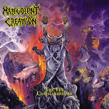 MALEVOLENT CREATION - The Ten Commandments (Reissue) - LP - Transparent Blue Vinyl [NOV 1]