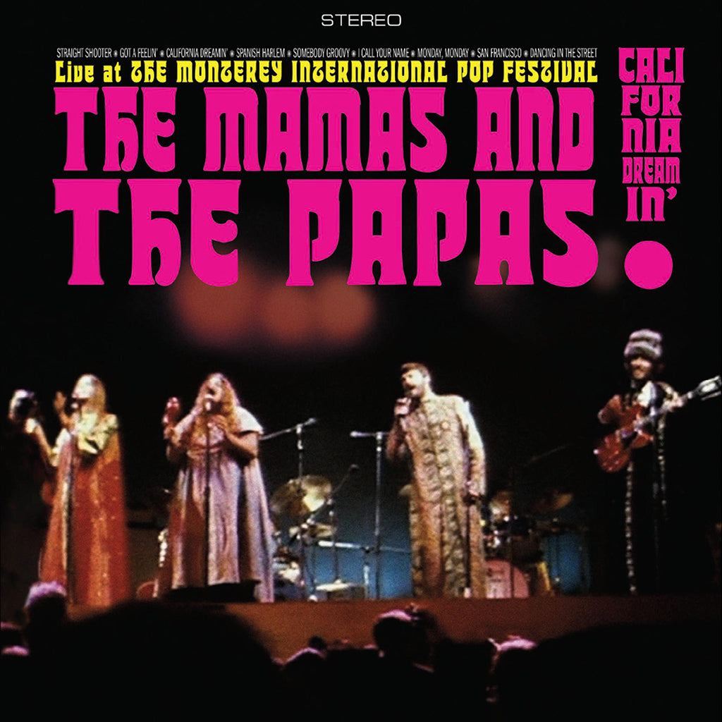 THE MAMAS & THE PAPAS - Live At The Monterey International Pop Festival [Black Friday 2023] - LP - Coloured Vinyl [NOV 24]