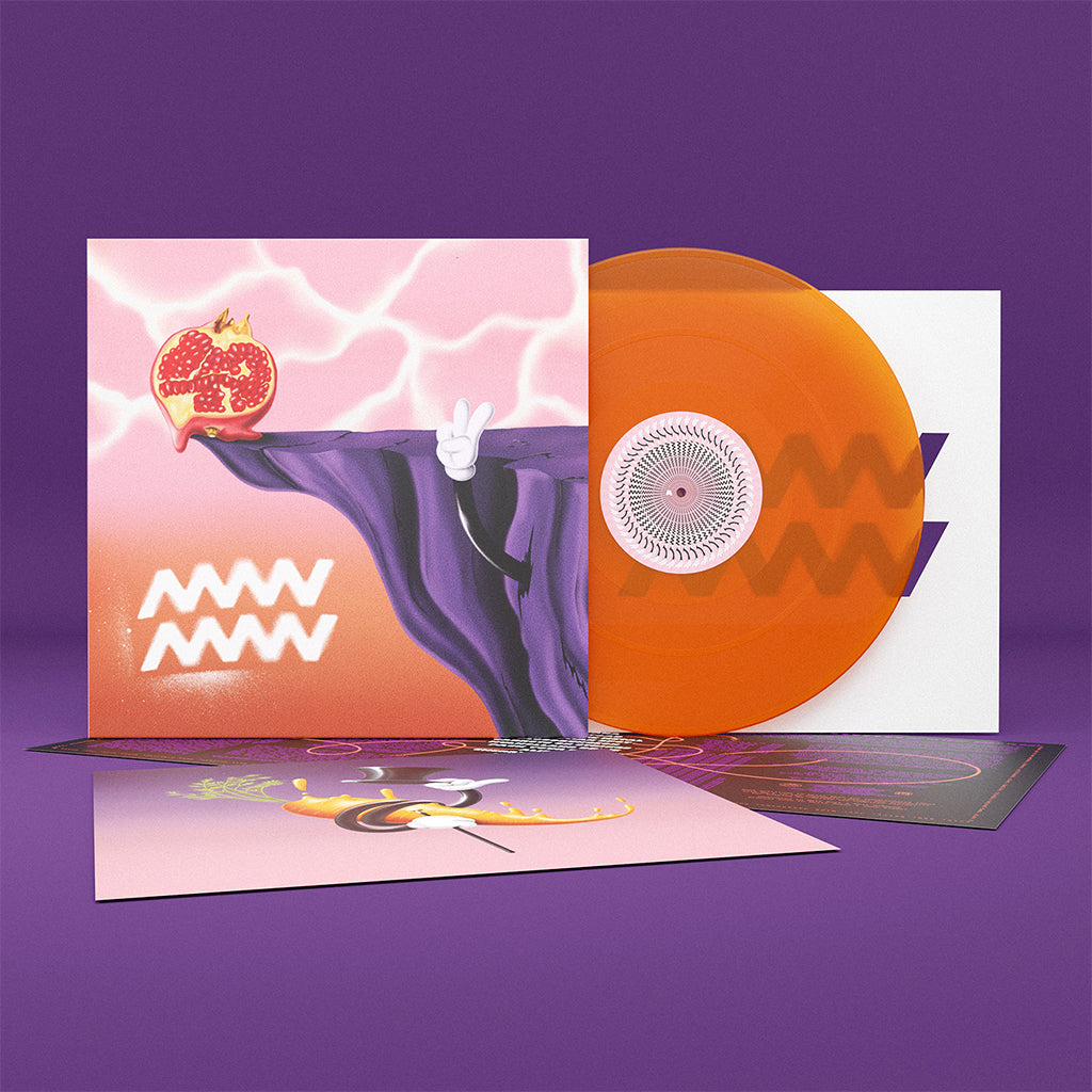 MAN MAN - Carrot On String (Loser Edition) - LP - Transparent Orange Vinyl