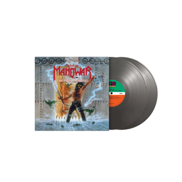 MANOWAR - Best Of Manowar : The Hell Of Steel (Reissue) - 2LP - 180g Silver Coloured Vinyl