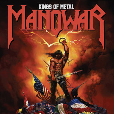 MANOWAR - Kings Of Metal (Reissue) - LP - Transparent Blue Vinyl