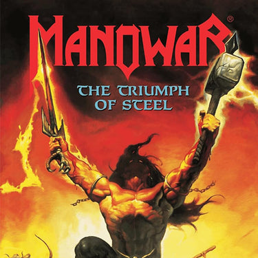 MANOWAR - The Triumph Of Steel (Reissue) - 2LP - Transparent Blue Vinyl