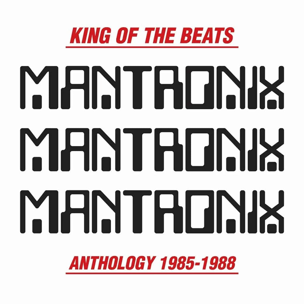 MANTRONIX - King Of The Beats: Anthology (1985-1988) [Repress] - 2LP - White & Red Vinyl