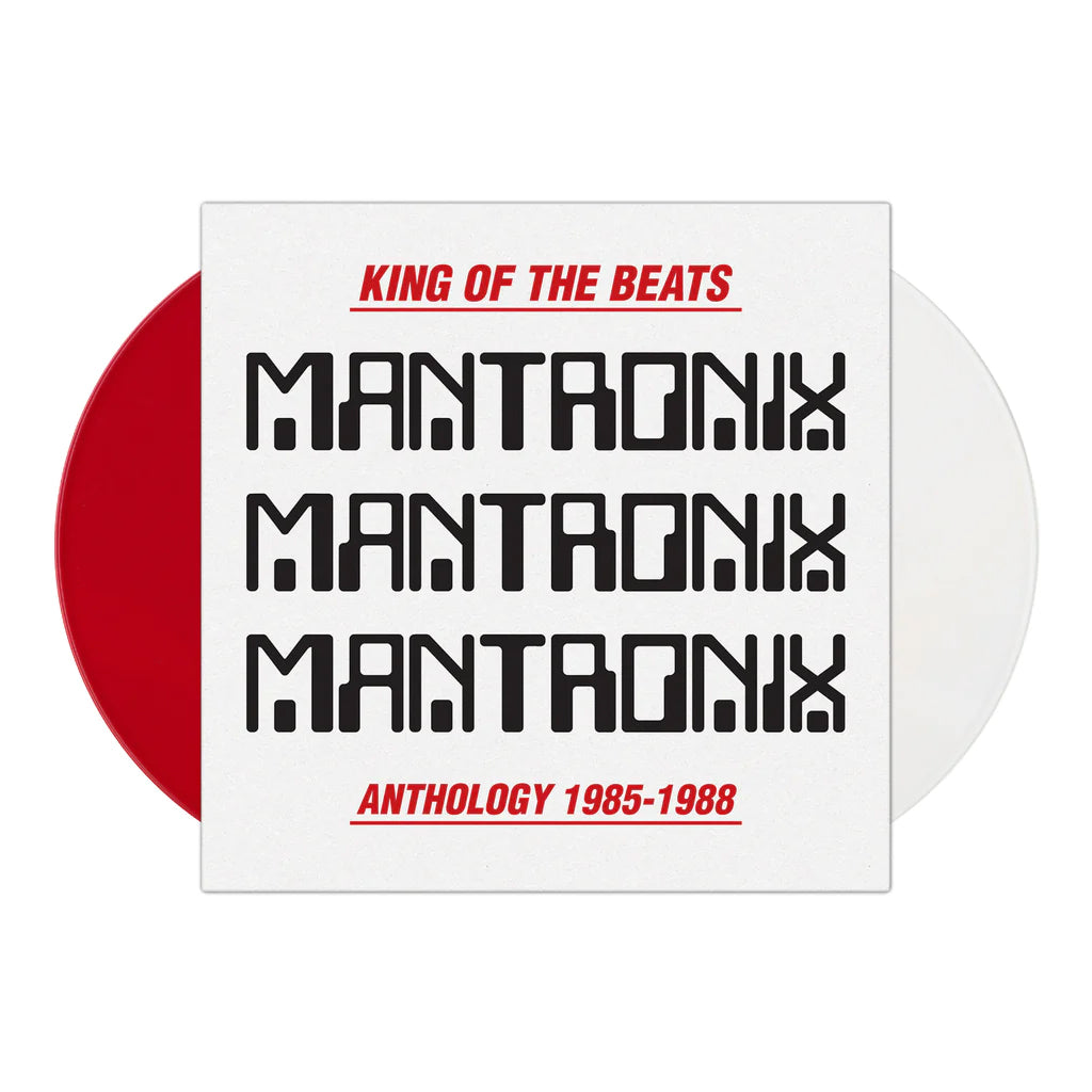 MANTRONIX - King Of The Beats: Anthology (1985-1988) [Repress] - 2LP - White & Red Vinyl