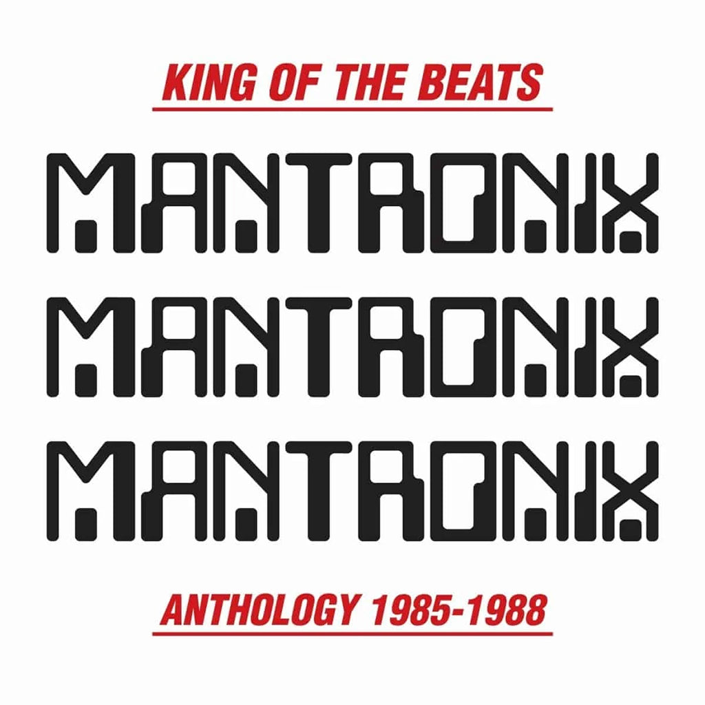 MANTRONIX - King Of The Beats: Anthology (1985-1988) [Repress] - 2LP - White & Red Vinyl [JUN 14]