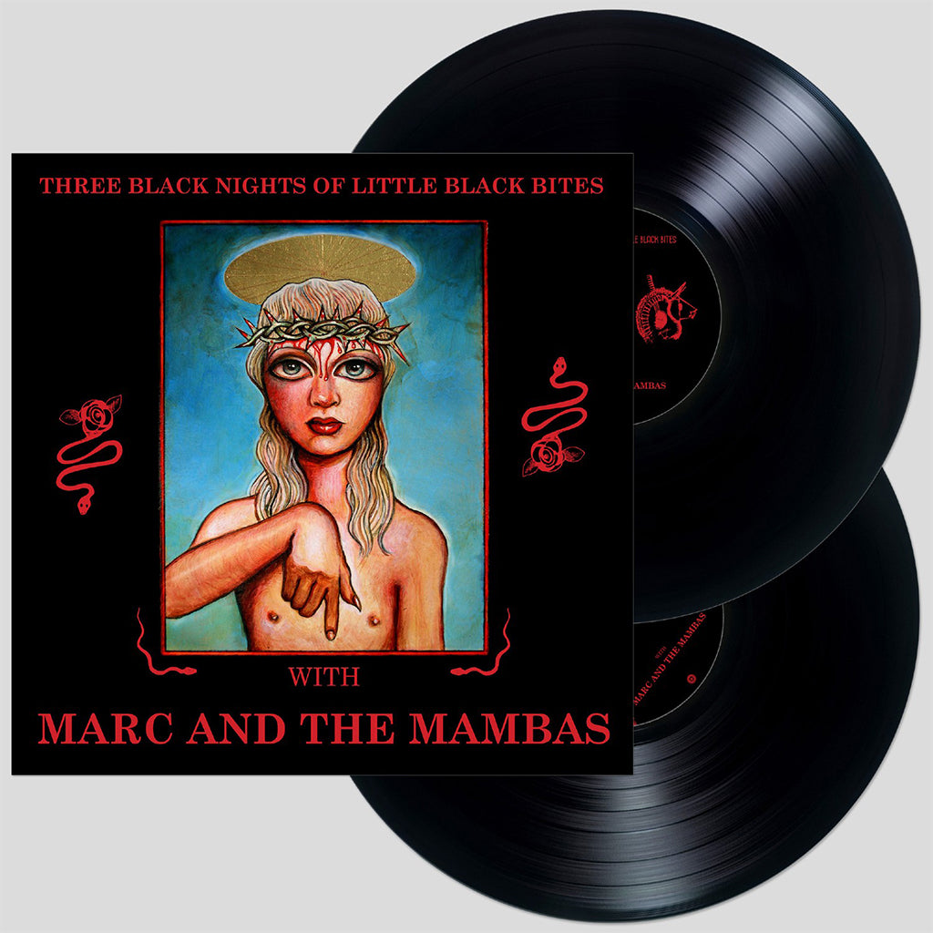 MARC AND THE MAMBAS - Three Black Nights Of Little Black Bites (Remastered w/ bonus tracks) - 2LP - Black Vinyl [SEP 19]