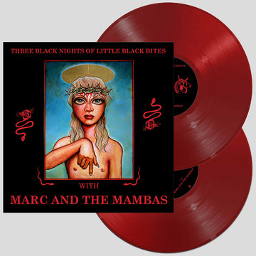 MARC AND THE MAMBAS - Three Black Nights Of Little Black Bites (Remastered w/ bonus tracks) - 2LP - Red Vinyl [SEP 19]