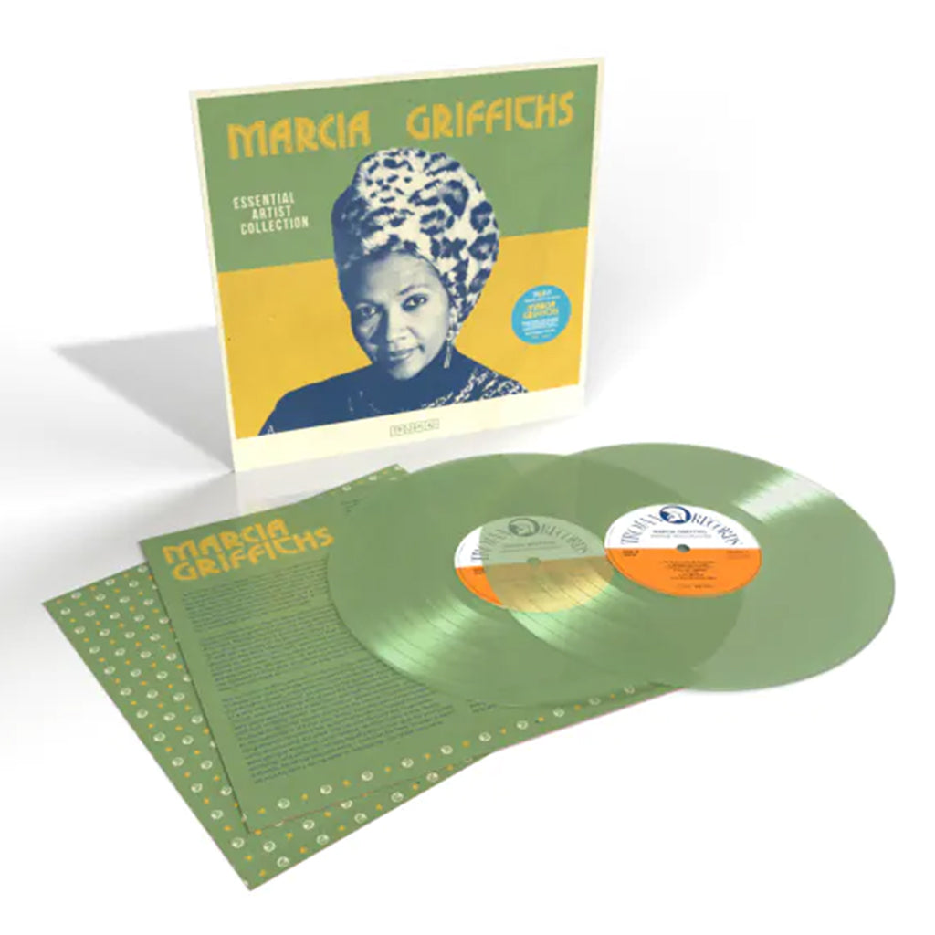 MARCIA GRIFFITHS - Essential Artist Collection - 2LP - Gatefold Transparent Green Vinyl