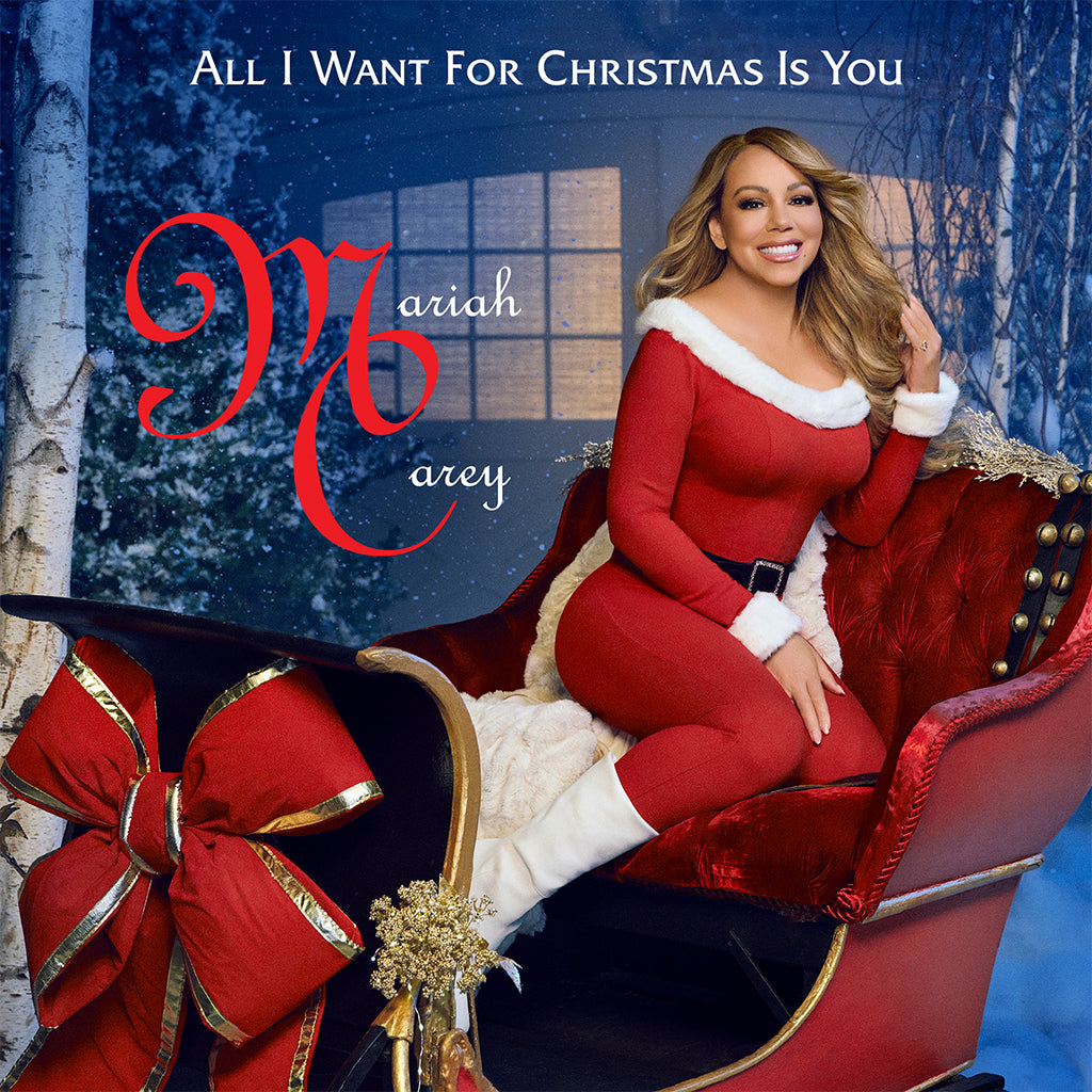 MARIAH CAREY - All I Want For Christmas Is You (30th Anniversary Edition - 3-track Single) - 12'' - Vinyl