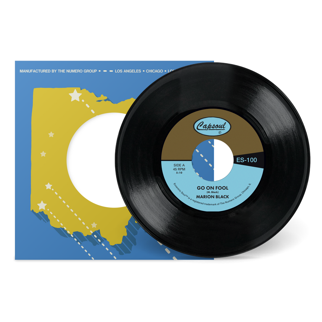 MARION BLACK - Go On Fool  b/w  Who Knows - 7'' - Black Vinyl [JUL 25]