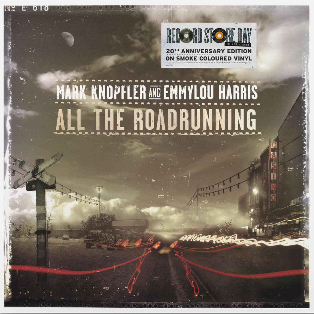 Mark Knopfler and Emmylou Harris - All The Roadrunning - 2LP - Smoky Marble Vinyl  [Record Store Day 2026]