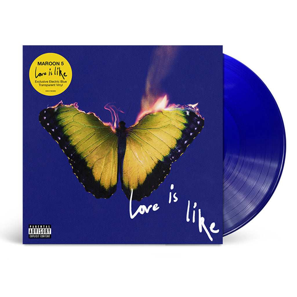 MAROON 5 - Love Is Like - LP - Transparent Electric Blue Colour Vinyl [AUG 15]