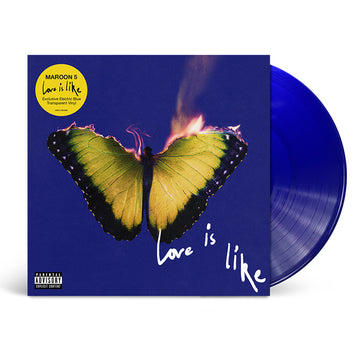 MAROON 5 - Love Is Like - LP - Transparent Electric Blue Colour Vinyl [AUG 15]