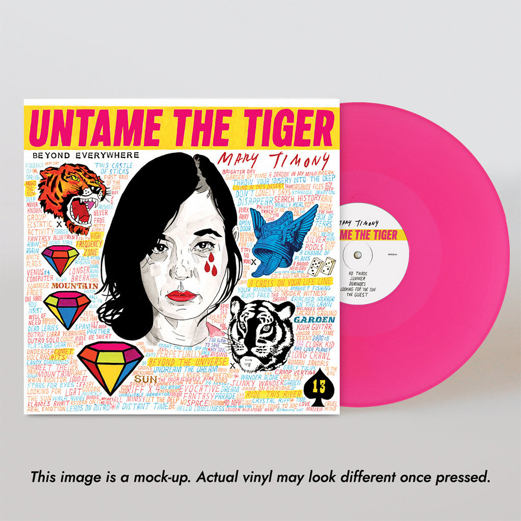 MARY TIMONY - Untame The Tiger - LP - Neon Pink Vinyl
