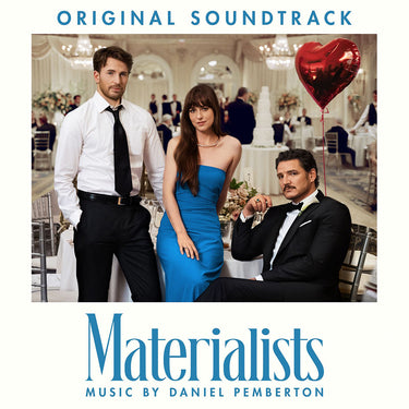 DANIEL PEMBERTON, BABY ROSE & JAPANESE BREAKFAST - Materialists (Original Soundtrack) - LP - Iridescent White with Blue Colour Vinyl [NOV 28]