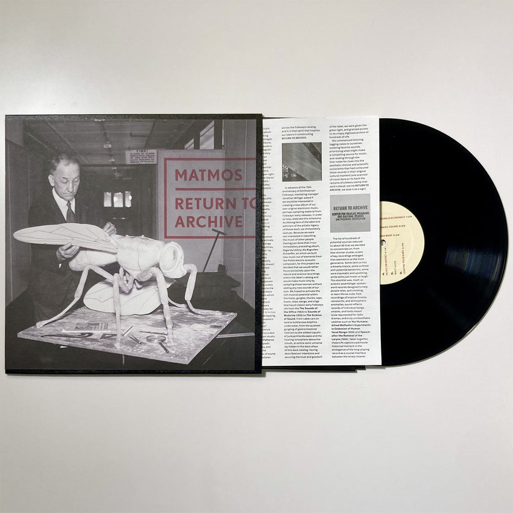 MATMOS - Return To Archive - LP - Vinyl