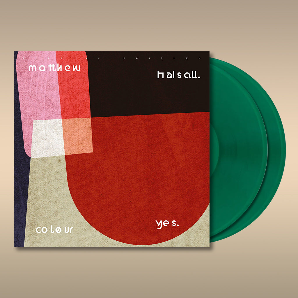 MATTHEW HALSALL - Colour Yes (2023 Reissue) - 2LP - Dark Green Vinyl